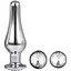 Набір анальних пробок конічної форми Dream Toys DT21874 Gleaming Love Pleasure Set Silver - мініатюра 4