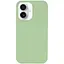 Чохол Epik Silicone Case Full Protective AA NO LOGO для Apple iPhone 16, 6.1 М'ятний/Mint - мініатюра 1