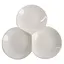 Менажниця Led Rounds 3 секції 24.5x20 см біла (B010810) - мініатюра 1
