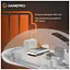 Мишка GamePro Genesis Ranker Wireless/Bluetooth/USB White (GM012W) - мініатюра 4