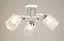 Люстра стельова Sirius B N4523/3 WT+CH на 3 плафони - мініатюра 1