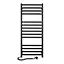 Электрический полотенцесушитель Navin Stugna 480x1200 Sensor левый черный муар 12-028153-3680, Черный матовый, Левое, Электронный - миниатюра 1