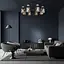 Люстра Ardero BL1180-1 OLIVIA під лампу чорний - мініатюра 3