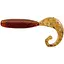 Силикон Reins Fat G-Tail Grub 2 20 шт/уп. Коричневый (1013-1552.04.09) - миниатюра 1
