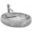 Умывальник Rea Melania silver накладной серебристый REA-U0423, Хром - миниатюра 1