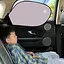 Сонцезахисний козирок для автомобіля (на присосці) (0.58x0.36m) Pink - мініатюра 4