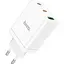 Сетевое зарядное устройство Hoco N33 USB-A/2 х USB-C 35W White [124887] - миниатюра 4