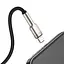 Дата кабель Baseus Cafule Series Metal USB to Lightning 2.4A (1m) (CALJK-A0) Black - мініатюра 6
