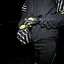 Перчатки Dynafit Trail Reflective Gloves S Чорний-Жовтий - миниатюра 3