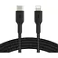 Belkin USB-С - Lightning, BRAIDED[2m, black] - миниатюра 1