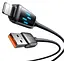 Кабель Mcdodo LED Display USB-A to Lightning Data Cable 1.2 м Чорний - мініатюра 2