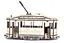 Дерев'яний конструктор Трамвай Sanok SW1 | Woodzle | 151 деталь - мініатюра 1