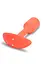 Анальная пробка B-Vibe Vibrating Snug Plug 1, 10 см (оранжевый) - миниатюра 5