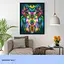 Картина за номерами 99IDEAS "Райдужний вовк" 40*50 см, GX23828 - мініатюра 4