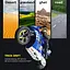 Мотоцикл на радиоуправлении Motorcycle Stunt Drift six-axis Gyroscope Blue - миниатюра 2