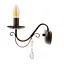 Настенное Бра Brille свеча BCL-734W/1 E14 BK/G - миниатюра 1