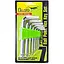 Набір ключів шестигранних Alloid з кулею 2.5-10мм 7 предметів (HS-S0712) - мініатюра 2