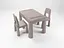 Комплект меблів Teggi Multifun+2 стільця stone - мініатюра 1