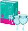 Менструальные чаши Satisfyer Feel Good Menstrual Cup light blue - миниатюра 1