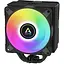 Кулер для процесора Arctic Freezer 36 A-RGB чорний алюміній/мідь 2x120 мм ARGB для Intel 1700 AMD AM5/AM4 висота 159 мм - мініатюра 1