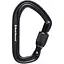 Карабін Black Diamond HotForge Screwgate Carabiner Black (1033-BD 210161.0002) - мініатюра 1