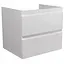 Тумба Мойдодир Unik 60-A під умивальник Білий підвісна Білий - мініатюра 1