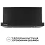 Вытяжка телескопическая PERFELLI ISEO 6PMF NERO - миниатюра 2