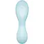 Вакуумний стимулятор клітора з вібрацією Satisfyer Curvy Trinity 5+ блакитний - мініатюра 1