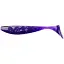 Силикон FishUP Wizzle Shad 3" #060 - Dark Violet/Peacock & Silver (8 шт/уп) - миниатюра 1