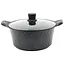 Набор кастрюль Styleberg 1527 6 предметов мраморное покрытие Черный - миниатюра 4