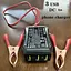 Адаптер питания 12V/24V на 5V с 3 USB-портами и зажимами для аккумулятора для аварийной зарядки телефонов. - миниатюра 8
