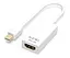 Конвертор-переходник из mini Display Port (папа) на HDMI (мама) 10cm - миниатюра 1