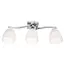 Люстра стельова Brille в спальню E27 60W CH/FG (LK-624C/3) - мініатюра 2