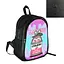 Рюкзак міський/шкільний 38×28см з принтом Лабубу/Labubu дитячий, підлітковий, спортивний (4147) - мініатюра 1