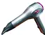 Фен для сушіння та укладання волосся Gemei GM-1786 з іонізацією 2400 Вт - мініатюра 2