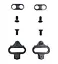 Шипы для контактных педалей Wellgo 98A CLEAT SET Черный (G0001200) - миниатюра 1