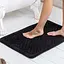 Коврик для ванной и туалета Lovely Svi мягкий, абсорбирующий, нескользящий 40 x 60 x 1.5 см Черный (2565002) - миниатюра 2