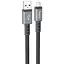 Кабель Hoco X85 Micro Strength charging data cable Чорний - мініатюра 1