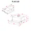 Вытяжка телескопическая PERFELLI TL 602 WH LED - миниатюра 12