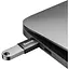 Перехідник Baseus Ingenuity Series Mini OTG Adaptor USB-C to USB-A Black (ZJJQ000001) [78667] - мініатюра 5