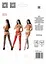 Эротические колготки-бодистокинг Passion S029 red - миниатюра 5