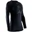 Термофутболка X-Bionic Invent 4.0 Shirt Round Neck Long Sleeve Women M Чорний (1068-IN-YT06W19W M B036) - мініатюра 1