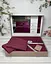 Постільна білизна Belizza Square Bordo Жаккард Romeo Home pbe0052157 - мініатюра 2