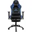 Геймерское кресло GT Racer черное с синим (X-2534-F Black/Blue) - миниатюра 1