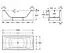 Ванна акриловая в комплекте с ножками и подголовниками Roca Hall 180x80 A248163000 - миниатюра 3