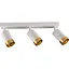 Светильник поворотный спот Goldlux 323613 Arras GU10 3x10W IP20 Белый - миниатюра 1