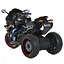 Електромобіль дитячий Bambi Мотоцикл M 6143EL-2 триколісний 12V7AH світло музика EVA - мініатюра 3