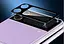Захисне скло на камеру HD DK 3D Color Glass для Samsung Galaxy Z Flip3 5G F711 black - мініатюра 5