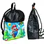 Рюкзак-мішок для взуття, спортивної форми Супер Маріо «Super Mario» дитяча сумка для змінки з розширювачем (01331) - мініатюра 1