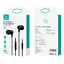 Дротова гарнітура Usams In-Ear Earphone US-SJ594 EP-47, 3.5mm, 1.2m, black - мініатюра 5